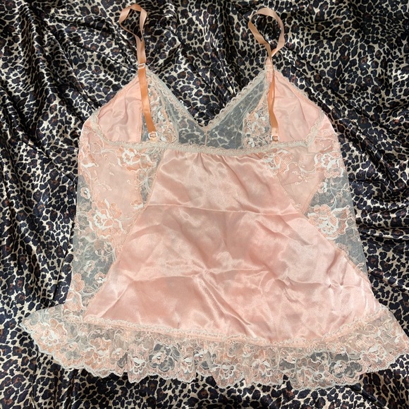 Vintage Beaded Lingerie Slip Top - Picture 12 of 16